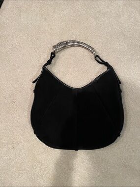 Yves Saint Laurent Rive Gauche Black Suede